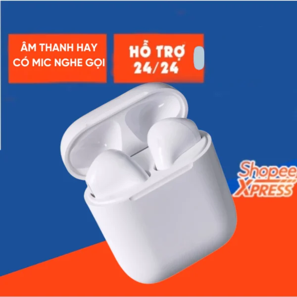 Tai Nghe Bluetooth J12: Công Nghệ Hiện Đại, Âm Thanh Sống Động, Không Dây, Phiên Bản Chuẩn Quốc Tế - Odeo_official.